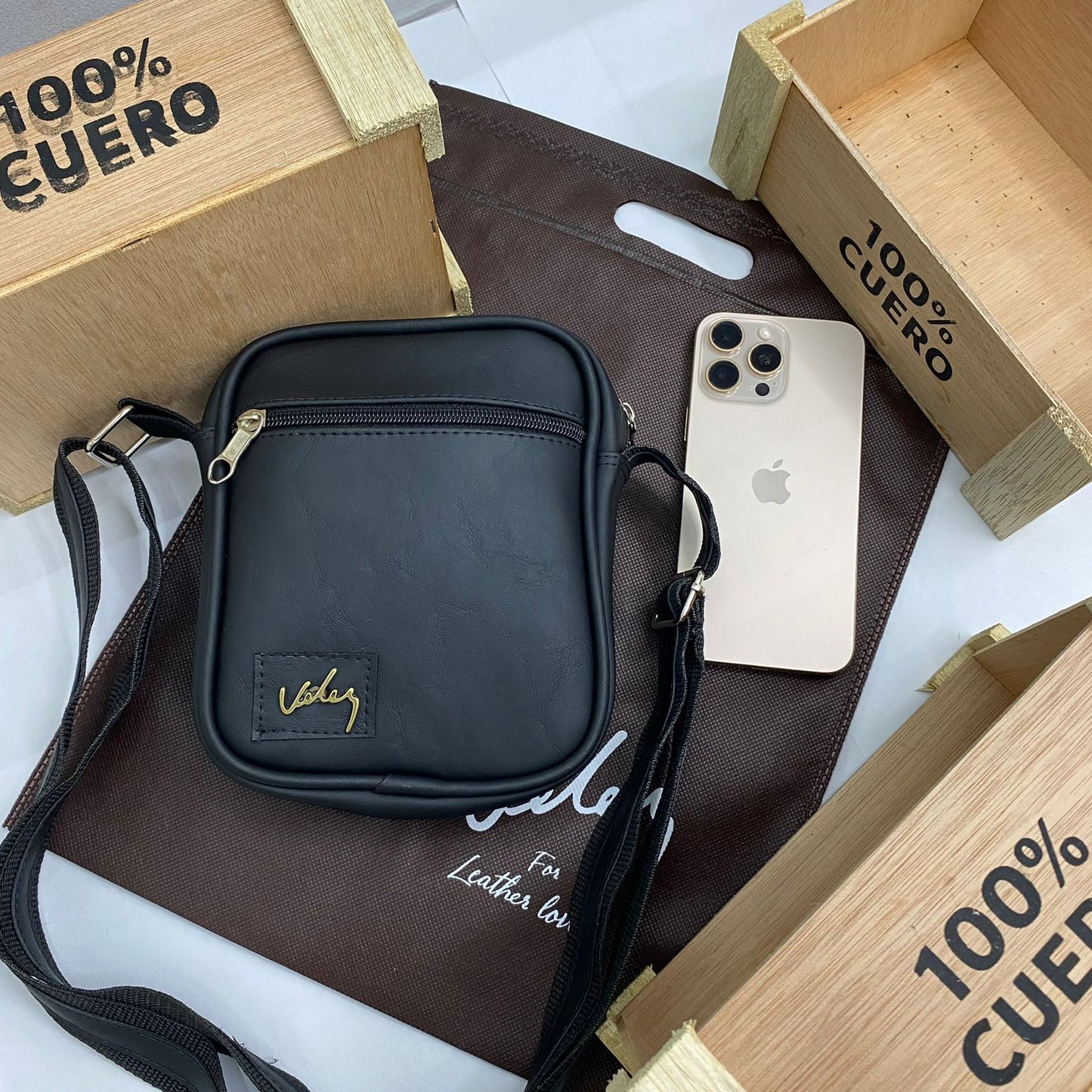 🔥 ¡Oferta! - CARRIEL CUERO PREMIUM VLZ