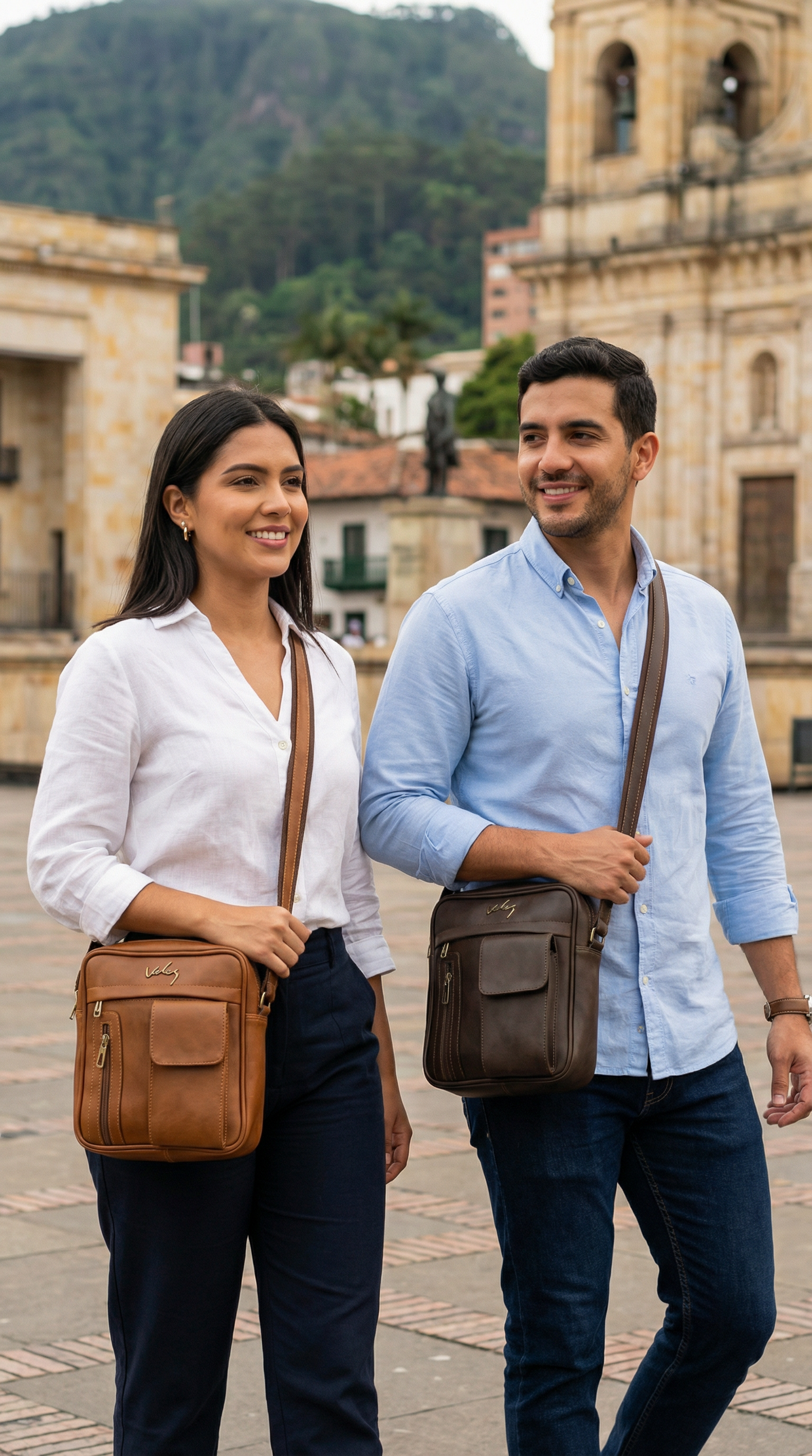 🔥Durabilidad 10 años - BOLSO CUERO PREMIUM VÉLEZ - Solo Hoy