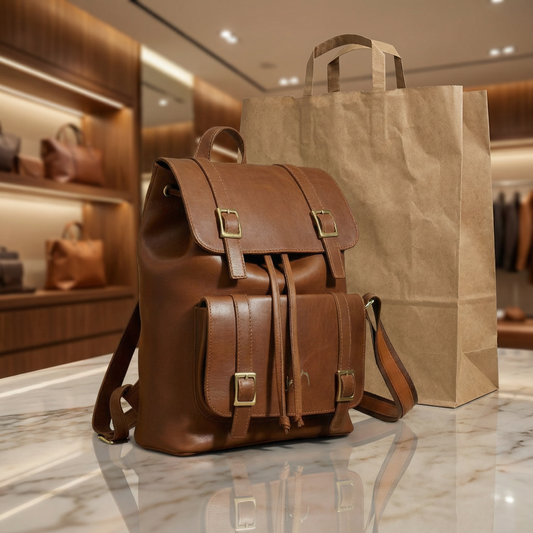 🔥 Liquidación – Morral de Cuero